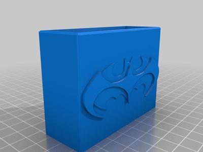 Simple batman logo penholder