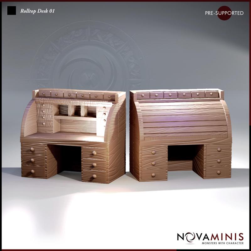 Rolltop Desk 01