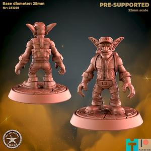 Goblin Leader Smoking