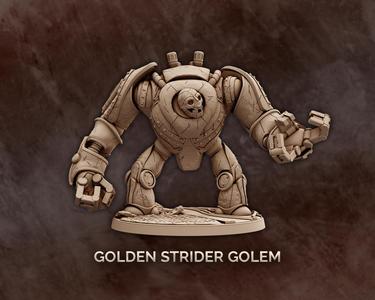 Golden Strider Golem