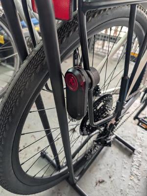 Garmin Varia RTL515 Topeak Super Tourist rack mount   