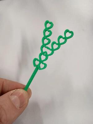 Small Hearts Bubble Wand   