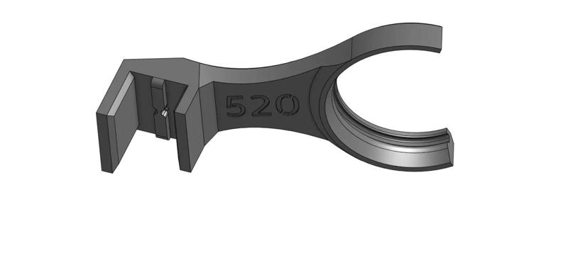 Moto chain lubrication adapter 520   