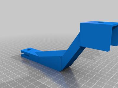 Tripod mount with leveling nut atatchment