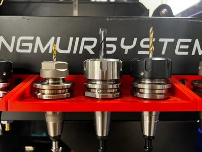 ISO30 tool holder that mounts on 1010 or 2525 extrusion   