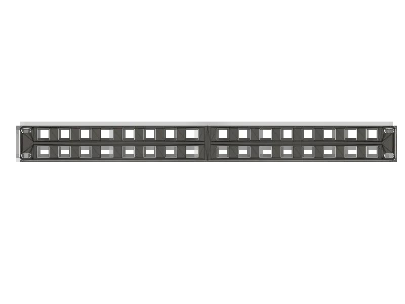 19 - inch Keystone Patchpanel x32 ports   