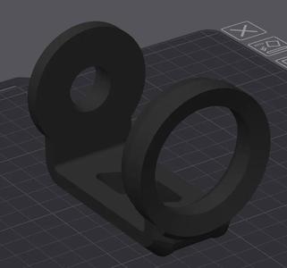 Lengthened Base Ring for Mech Arm for Tablets   