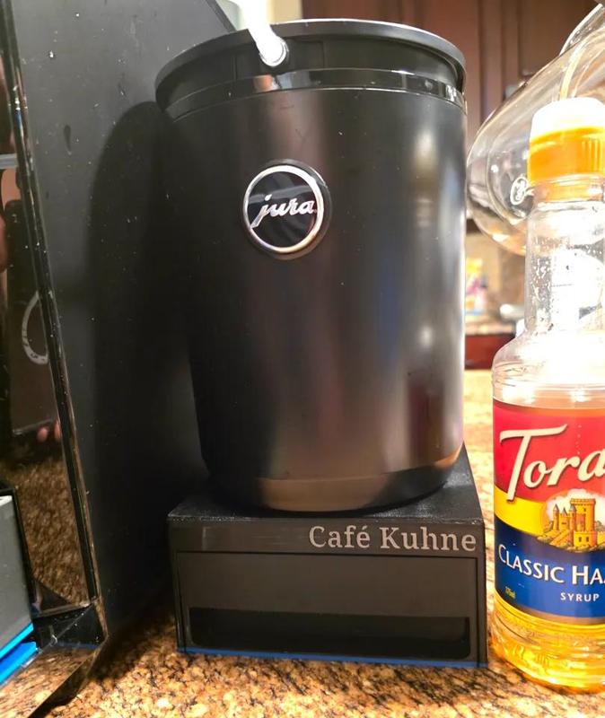 Coffee station utensil organizer   