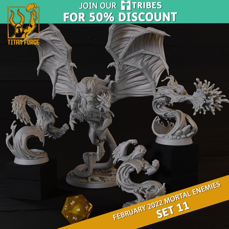 RPG - Monsters DnD 5e - Mortal Enemies Set 11