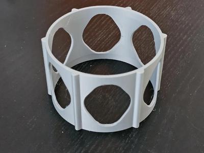 eSUN refilament spool adapter, from 80 mm to 90 mm   