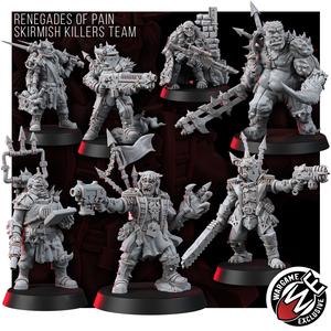 RENEGADES OF PAIN SKIRMISH KILLERS TEAM