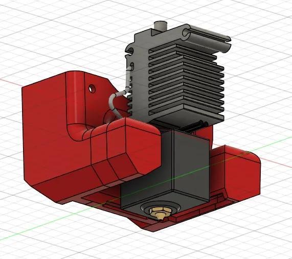 Anycubic Kobra 3 fan duct inproved 3 Ways   