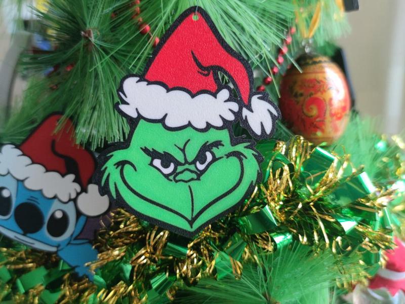 Grinch Christmas Ornament