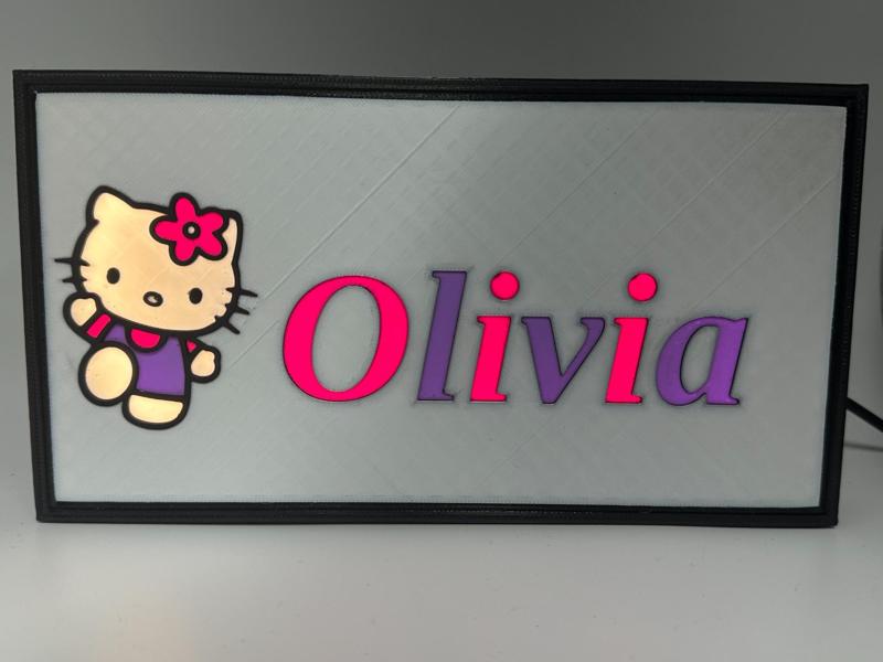 Hello Kitty Light box