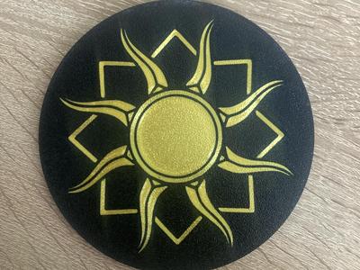Witcher Nilfgaard sun coaster