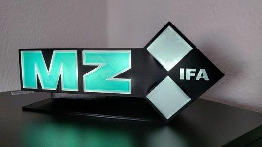 MZ motorcycles lightsign lamp MuZ 