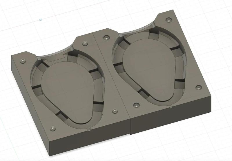 250g Fishing Sinkers Mold for Concrete | Reusable Casting Form   