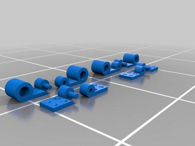 PVC (3/4") Pipe Hinge System