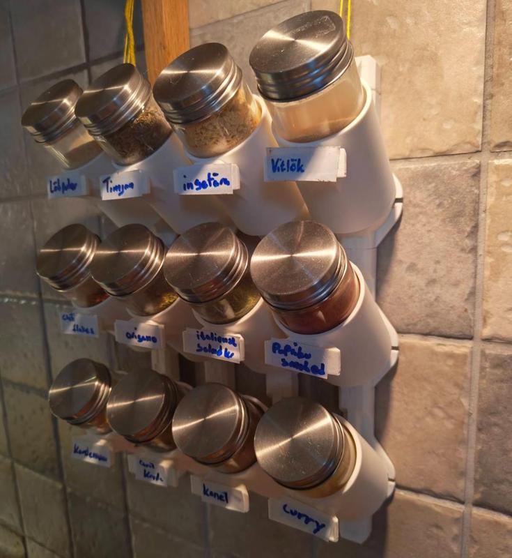 Moduler spice rack