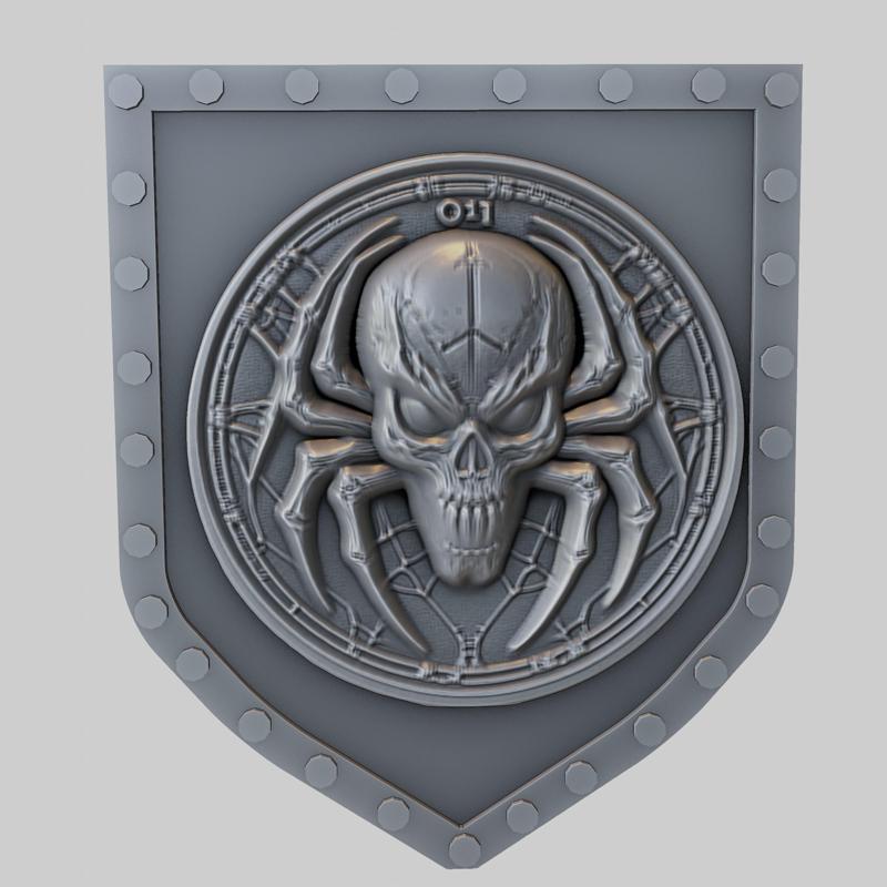 Spider Animal Wall Spider Animal Bust for CNC Router Laser & 3D Printer