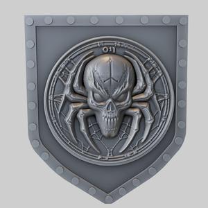 Spider Animal Wall Spider Animal Bust for CNC Router Laser & 3D Printer