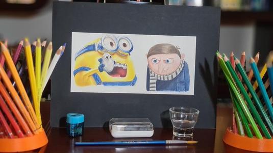 Customizable fancy pencil holder - Remix