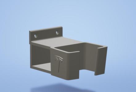 Tesla UMC wall mount with back clearance and top mount