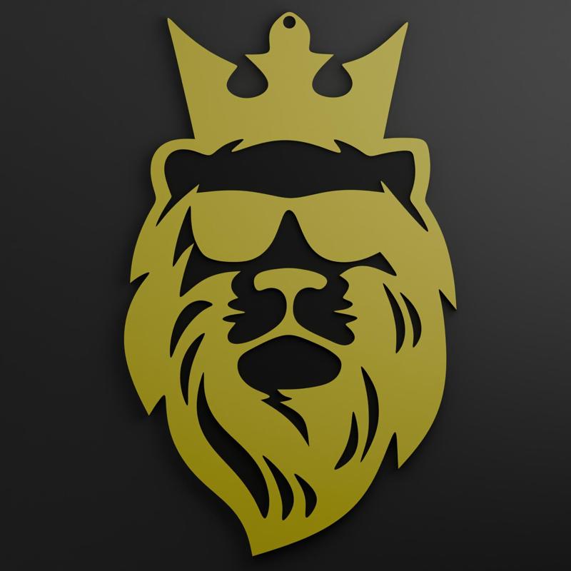 lion keychain