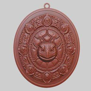 Turtle Animal Pendant Turtle Animal Necklace for CNC Router Laser & 3D Printer