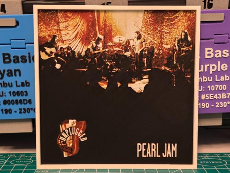 Pearl Jam "MTV Unplugged" Album - Hueforge Art