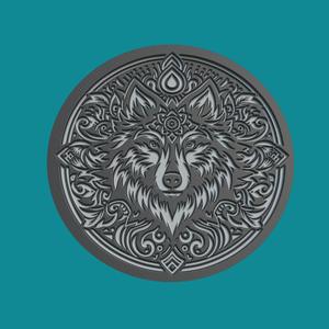 Wolf Print Model