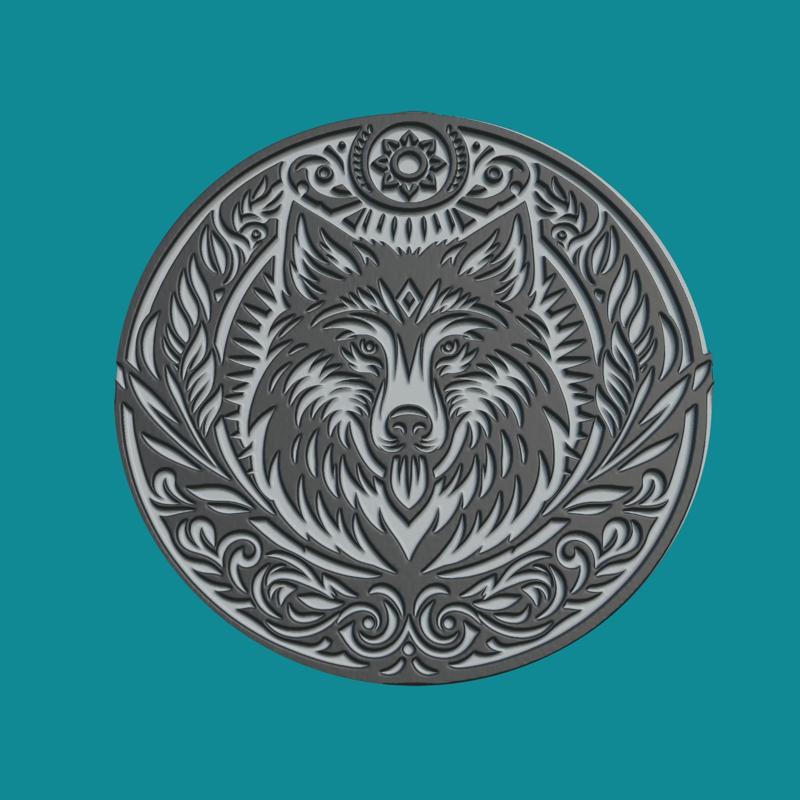 Wolf Pendant