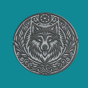 Wolf Pendant