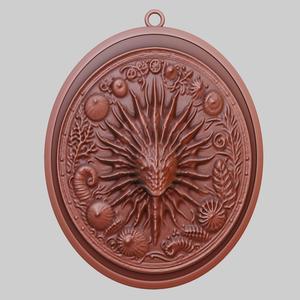 Sea cucumber Animal Pendant Sea cucumber Animal Necklace for CNC Router Laser & 3D Printer