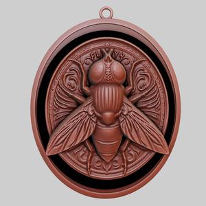 Fly Animal Pendant Fly Animal Necklace for CNC Router Laser & 3D Printer