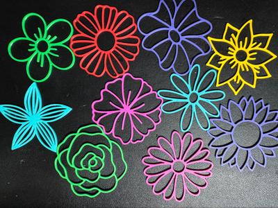 Multiple Colors Decorative Flowers