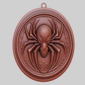 Spider Animal Pendant Spider Animal Necklace for CNC Router Laser & 3D Printer