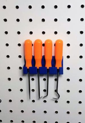Harbor Freight Pittsburgh Mini Pick & Hook Set Pegboard Holder