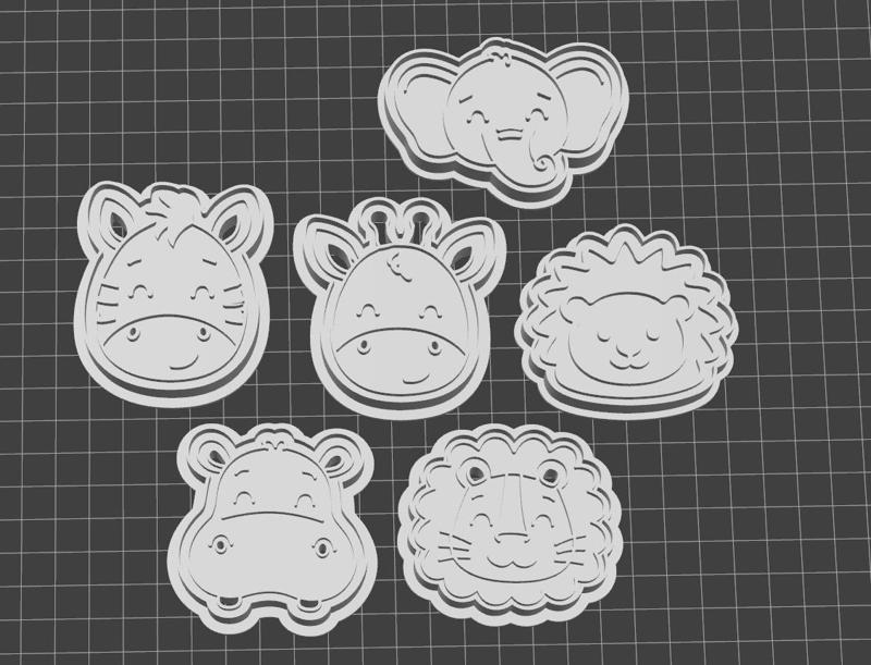 Cookie Cutter Animals