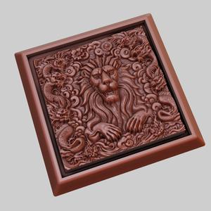 lion Animal 3D Model for CNC Router Laser & 3D Printer