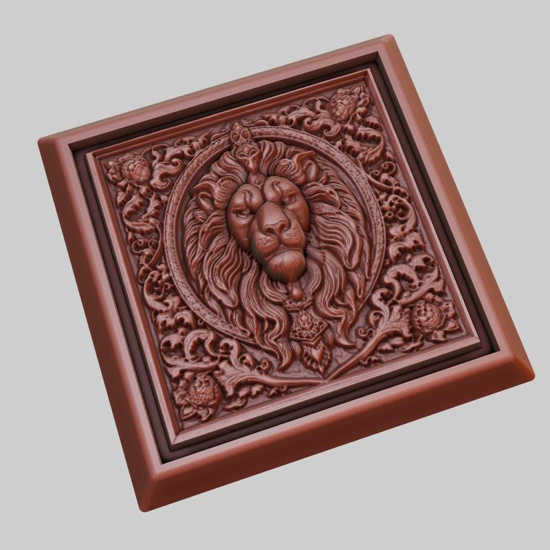 lion Animal 3D Model for CNC Router Laser & 3D Printer