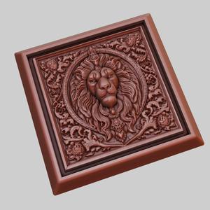 lion Animal 3D Model for CNC Router Laser & 3D Printer