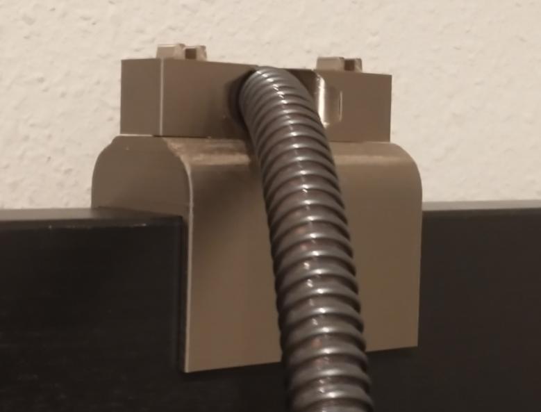 (Old version) CPAP holder for IKEA bed.