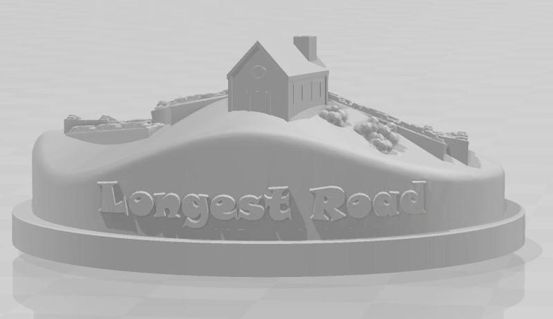 Catan Longest Road Trophy