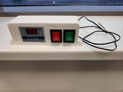 Enclosure control panel - XH-W3001+2x switch