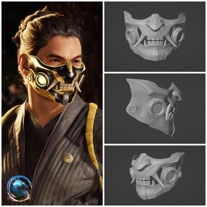 Scorpion mask from MK1 - Fire Breather