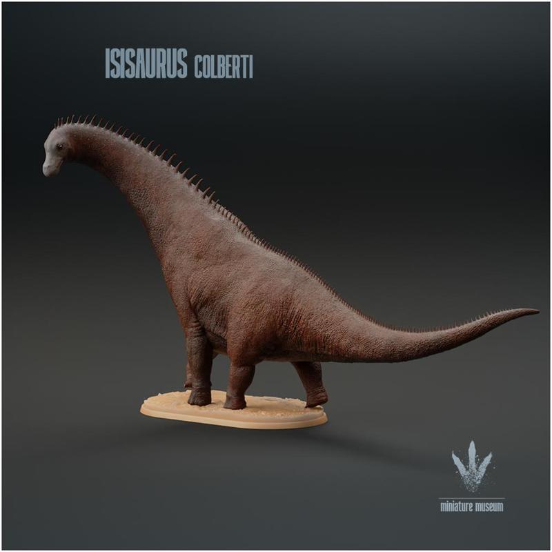 Isisaurus colberti : Walking