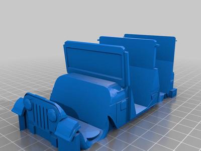 Postal Jeep Taco Holder
