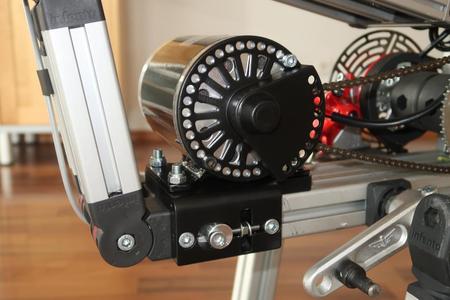 Adapter plate for Unite DC Motor to Infento