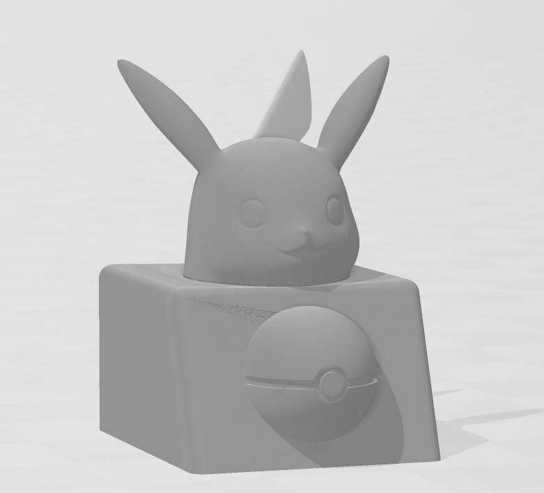 Pokemon Pikachu ESC Key Cap